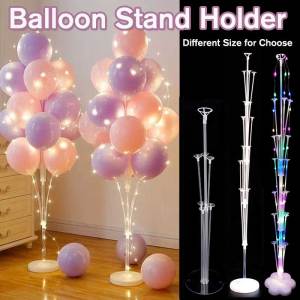 LED Light Balloon Stand Holder Table Floating for Birthday Wedding Anniversary Christmas Party Event Decoration