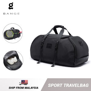 Bange Sport Travel Bag Multi Compartment Big Capacity Outdoor Shoes Dry Wet Separation Multiple 3in1 Hand Carry Backpack