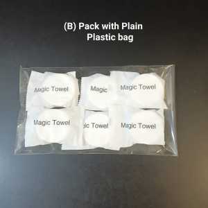 Disposable compressed towel MAGIC TOWEL
