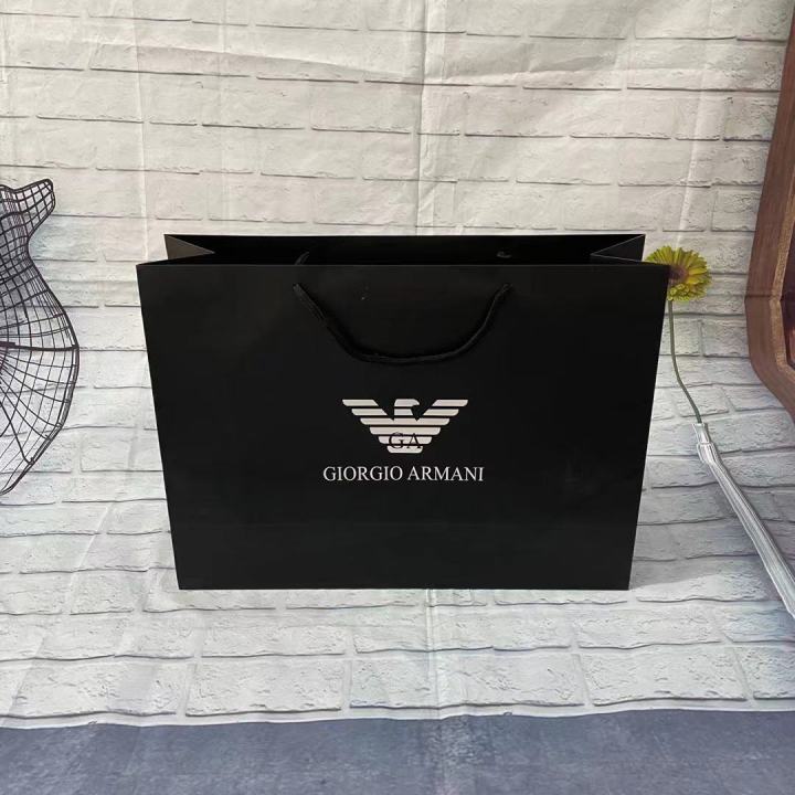 kkfashion Armani Tote bag gift bag clothing bag universal paper