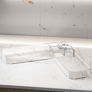 huowa Luxury multifunctional corner storage rack for bathroom Multifunctional corner storage shelf