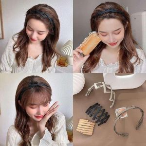 Bando Lipat KIMMY Korea Fashion Warna Doff Bandana Wanita Model Terbaru