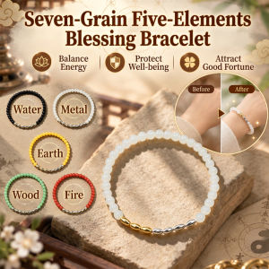 Blessing Bracelet Five Elements Handcrafted Energy Bracelet Spiritual Jewelry