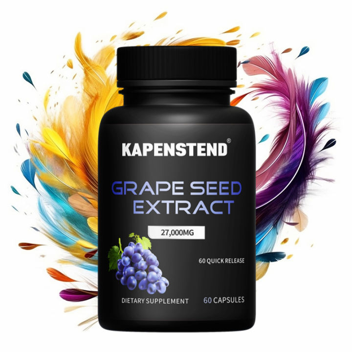 Grape seed capsules Antioxidant support, healthy blood pressure