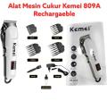 KEMEI KM 809A ALAT MESIN CUKUR RAMBUT POTONG WIRELESS HAIR CLIPPER. 