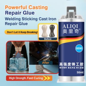 50ML High Strength Casting Glue Quick-Drying Waterproof Leak Repair Crack Casting Glue Metal Welding Adhesive