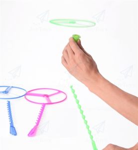 JoyToys 5pcs/10pcs Set Large Flying UFO Disk Flying Fairy Toys Outdoor Games For KidsMainan UFO Kipas Terbang Mainan Murah Viral Di Tiktok (28CM)