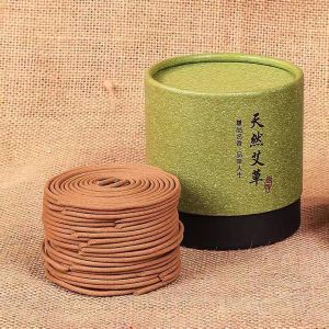 Natural Incense Coil Wormwood Sandalwood Agarwood joss stick 4 hours 48 Pcs Incense 天然盘香 檀香 沉香 艾草 熏香 4小时盘香