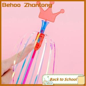 Behoo Halloween Rainbow Magic Stick Wand LED Bubble Colorful Luminous Toy Flashing Wand Stick Toy Kids Toys New Year Xmas Party Favors