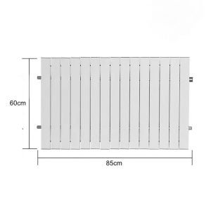 NICEDEAL Aluminum Alloy Camping Trolley Tabletop Table Board Wagon Trailer Cover-Silver