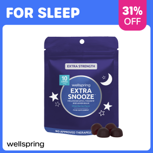Wellspring Extra Snooze Extra Strength Melatonin Gummies for Sleep