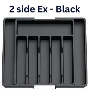 SG ready stock Extendable Storage Cutlery Storage Holder Expandable Drawer Organizer Kitchen Utensil Tray.