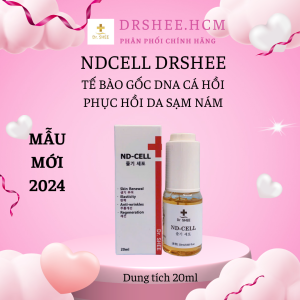 [HCM]Serum cá hồi Ndcell Drshee tế bào gốc phục hồi da nám mảng da yếu mỏng sắc tố da không đều