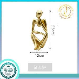 Patung Pajangan Meja Hiasan Ruang Tamu Home Decor Souvenir Unik Ornamen Aesthetic Thinker