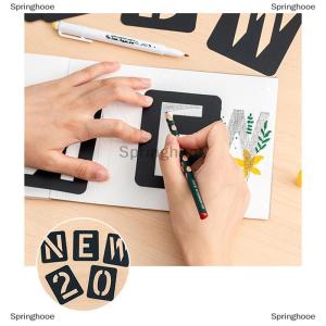 [COD] Springhooe งานประดิษฐ์สัญลักษณ์ตัวอักษรแบบฉลุลายสำหรับปั๊มลายนูนจำนวน42ชิ้น