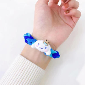 น่ารักการ์ตูนสุนัขผมเชือกผู้หญิง dopamine ผมเชือกยืดหยุ่นสูงทนทานยางรัด AHOURR