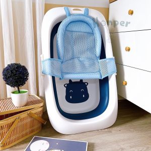 Chậu tắm gấp gọn Honper hình bò có cảm biến nhiệt phân phối chính hãng Mon Kids Store