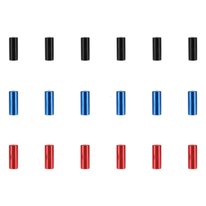 Universal 5mm Pedalcycle Cable End Berets Small Aluminum Blend Construction Weatherproofed Design For Cycling Enthusiasts