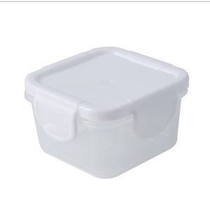 SET 4 Hộp bảo quản thức ăn dặm nắp khoá 4 chiều dung tích 60ml + 120 ml