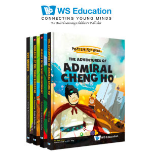 WS E - Popular! Lit for Kids (Full Set 3) (4 Books) - Age 6-12+ Children Educational Classic Story Book Pop! Lit for Kid Simple Stories