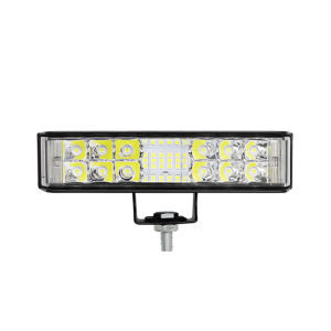 10v-30v 8 Inch 48w red with blue flash LED motorcycle headlight universal car waterproof car accessories super bright lamp