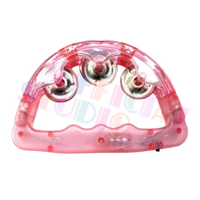 แทมโบรีน Tambourine มีไฟ LED กระพริบสวยงาม ｛ส่งเร็ว 🚀｝