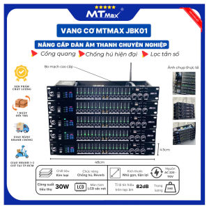 [Tặng Dây Hoa Sen] Vang Cơ Chuyên Nghiệp JBK01 Nhập Khẩu Xử Lý Giọng Hát Và Âm Thanh Chuyên Nghiệp Thiết Kế Hiện Đại Cuốn Hút Chế Độ Effect. Chỉnh Treble Mic Bass Riêng Biệt Của Mic FBX Chống Hú Tốt