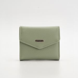 Jacob กระเป๋าสตางค์ผู้หญิง V32185 (เขียวชมพูม่วงส้มน้ำตาลแดงเทาดำ)  / แถมฟรี! พวงกุญแจ 1 ชิ้น