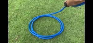 สายยางสีฟ้า สายยางApex สายยาง ขนาด 1/2นิ้ว(4หุน)ยาว 30 เมตร ตราAPEX ผลิตจากพลาสติกเกรดA(เหมาะสำหรับใช้กับข้อต่อสวมเร็วขนาด4หุน)