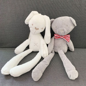 Cute Cartoon Long Ears Rabbit Doll Baby Soft Plush Toys For Children Bunny Sleeping Mate Children Stuffed Plush Animal Toy