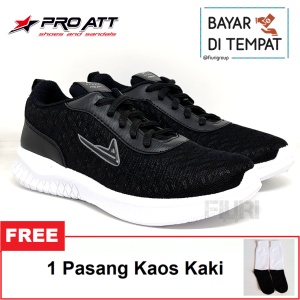 FIURI - Pro ATT - LCH PCW 720 Hitam Putih 37-40 - Sepatu Kets Wanita - Sepatu Sneakers Wanita - Sepatu Olahraga Sport Wanita - Sepatu Casual - Sepatu Jogging Lari Fitness Gym Senam Wanita - Sepatu Cewek - Sepatu Sekolah Bertali SD SMP SMA
