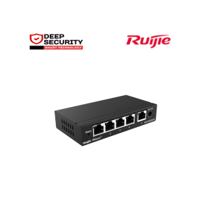 RG-ES205GC-P 5-Port Gigabit Smart Cloud Mananged PoE Switch |Gigabit Switch | 5-Port Switch | Smart Switch | Cloud Managed Switch | PoE Switch | Power over Ethernet | Network Switch | Managed Switch | Ethernet Switch | Smart Cloud Switch | Gigabit Ethern