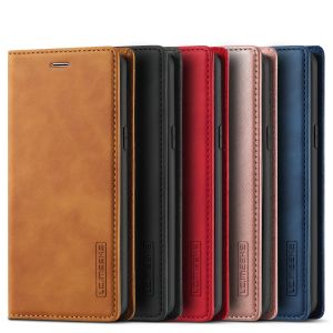 เคสโทรศัพท์ใหม่สำหรับ Samsung Galaxy A11 A31 A21S A51 A71เคสแฟชั่นฝาปิดแบบพับช่องเสียบบัตรกระเป๋าสตางค์หนังแม่เหล็กที่แข็งแกร่ง