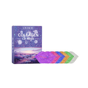 Miếng dán môi Màng môi Collagen Dưỡng ẩm giữ ẩm Làm săn chắc môi Dưỡng môi đầy đặn Gel dán môi