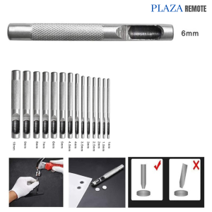 PELUBANG PEMBOLONG SABUK KERAJINAN KULIT PLONG KULIT HOLLOW PUNCH 1 -10MM