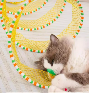 Cat Tunnel Pet Toy Guinea Pig Toy Cat Tunnel Nest Foldable Interactive Pet Toy for Cat Tunnel S-shaped