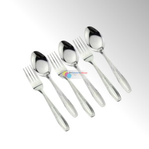 Sendok dan Garpu Makan Stainless Set 1 Lusin Murah