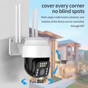 Camera Wifi YooSee Ngoài Trời PTZ 4.0Mpx 1920p Xoay 360° Zoom Quang Học - Chống Nước - Quay Đêm Có Màu - Phát Hiện Theo Dõi Chuyển Động BẢO HÀNH 5 NĂM