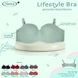 Sorex - Bra/BH Sorex dengan Kawat PUSH UP BRA Bra Seamless Anti Nyeplak BISA PILIH WARNA Art 267