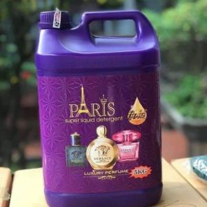 Combo 2 Can Nước Giặt Xả Paris Hương Nước Hoa 5000ml Nước Giặt Paris Không Hoá Chất An Toàn Cho Da Tẩy Siêu Sạch Siêu Lưu Hương Giặt Tay Hoặc Giặt Máy