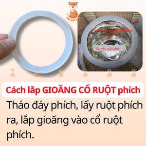 [HỎA TỐC] Nắp phích 1.3 Lít Rạng Đông 1340ST1E nút nhựa đen thay thế gioăng ron phụ kiện thay thế bình thủy bình giữ nhiệt 1340 ST1E 1300ml