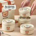 Inaso Tempat Bekal Makanan Tahan Panas Termos Sup Penyimpanan Makan Anti Tumpah Lunch Box Food Grade HMB108. 