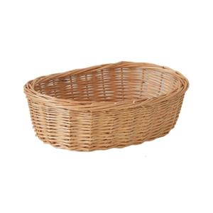 Handwoven Rattan Tray For Home Use Natural Materials Large Capacity Easy to Clean for Kitchen or Dining Room
