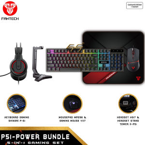Fantech P51 P-51 5 in 1 Combo Gaming Keyboard Mouse Headset Mousepad