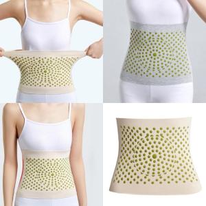 Elastic Warm Waistband Back Waist Support Belt Self-Heating Wormwoods Back Belt Kidney Belt for Men and Women