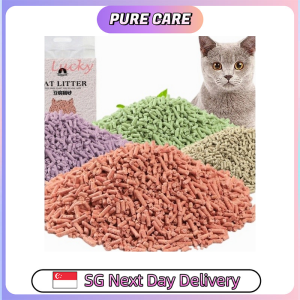 【Pure Care】 【Tao Tao Pets】Natural Soya Cat Litter / Cat Kuick Klump Bentonite 6L