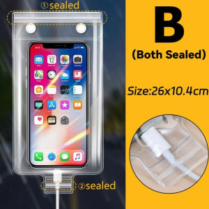 10/20Pcs Transparent Waterproof Phone Case Universal Mobile Phone Protector Pouch Bags for Cycling Swimming Rainproof Motorcycle Handlebar Touch Screen Phone Covers with Charging Port Floating Water Proof Pouch Phone Dry Bags