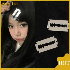 [Buytra] Funny Creative Acrylic Simulated Blade Hairpins For Girls Lovely Headwear Fashion Light Luxury Hairpin Adorable Hair Clips