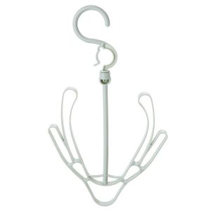 Stainless Steel Shoe Rack Hanging Space-Saving Quick Drain School Sport Indoor Balcony