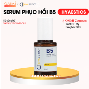 HYAESTIC - Serum B5 dưỡng ẩm phục hồi làm dịu da (30ml) | OMMI Luxury